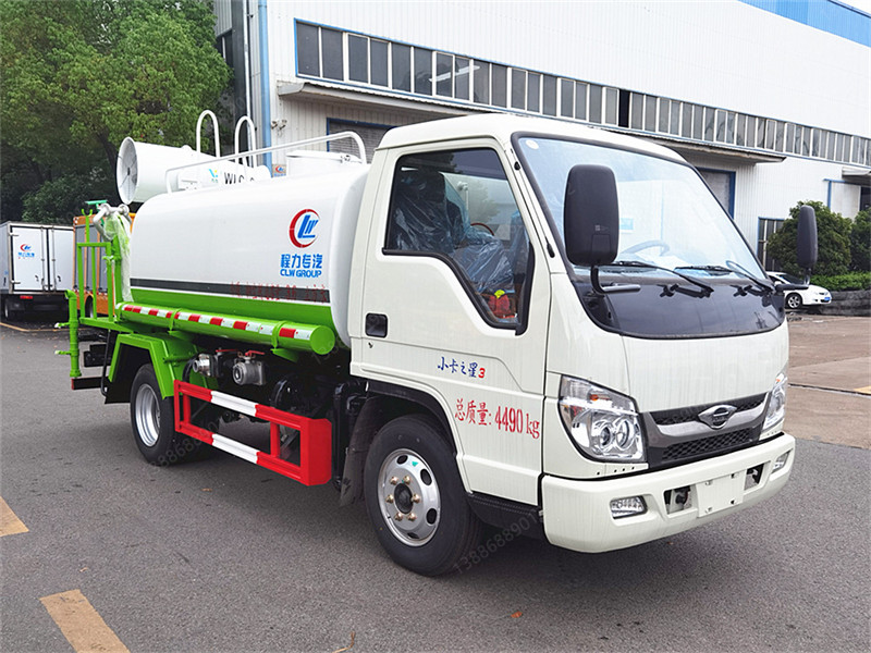 福田時代藍(lán)牌灑水抑塵車